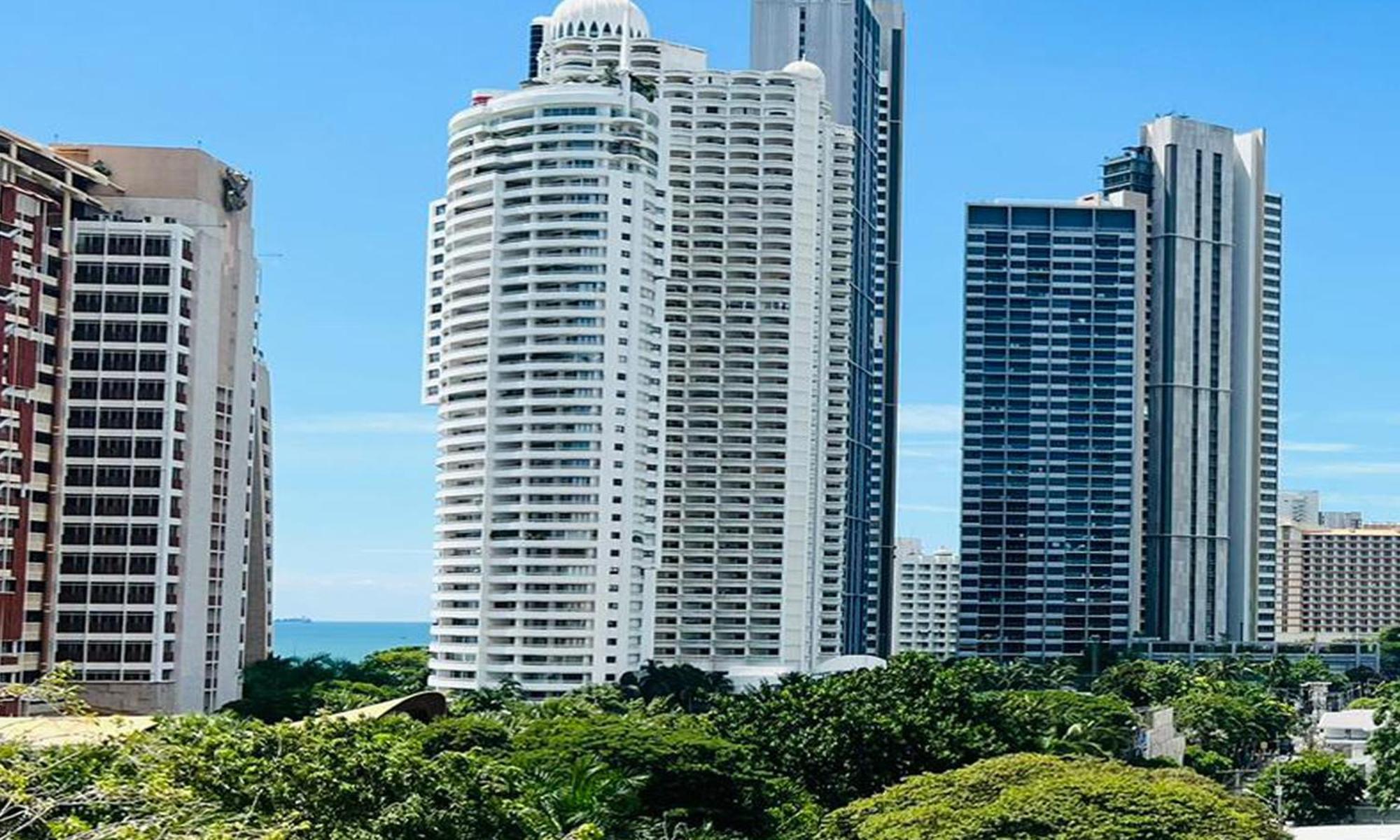 View Talay Residence 6 Wongamat Sand Beach Pattaya Buitenkant foto